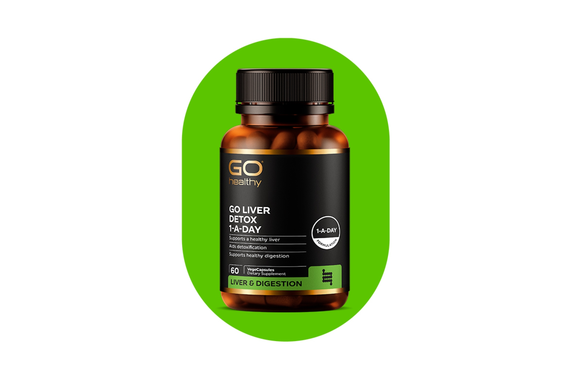 GO LIVER DETOX 1-A-DAY 60 VCaps