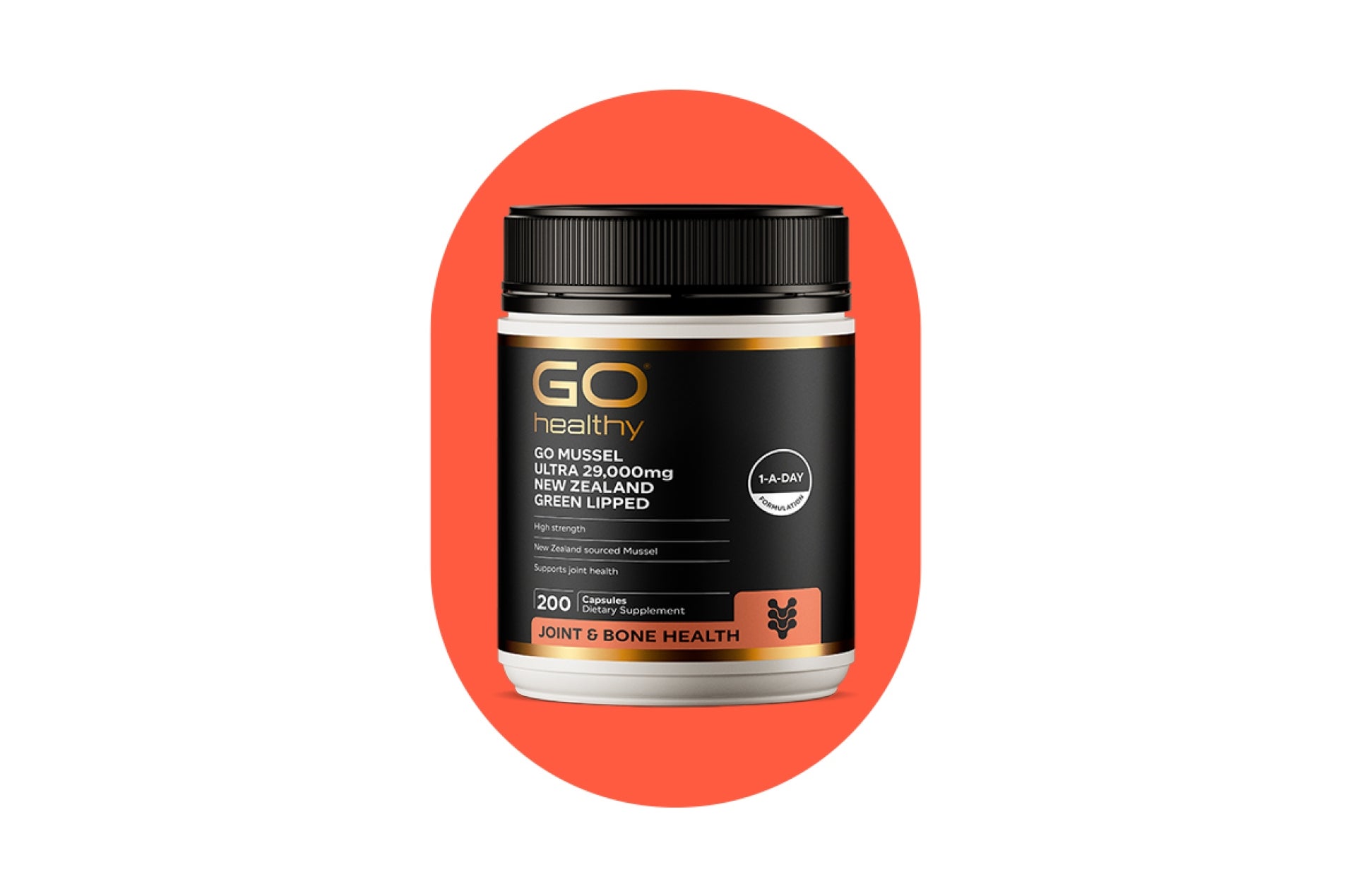 GO MUSSEL ULTRA 29,000mg NEW ZEALAND GREEN LIPPED