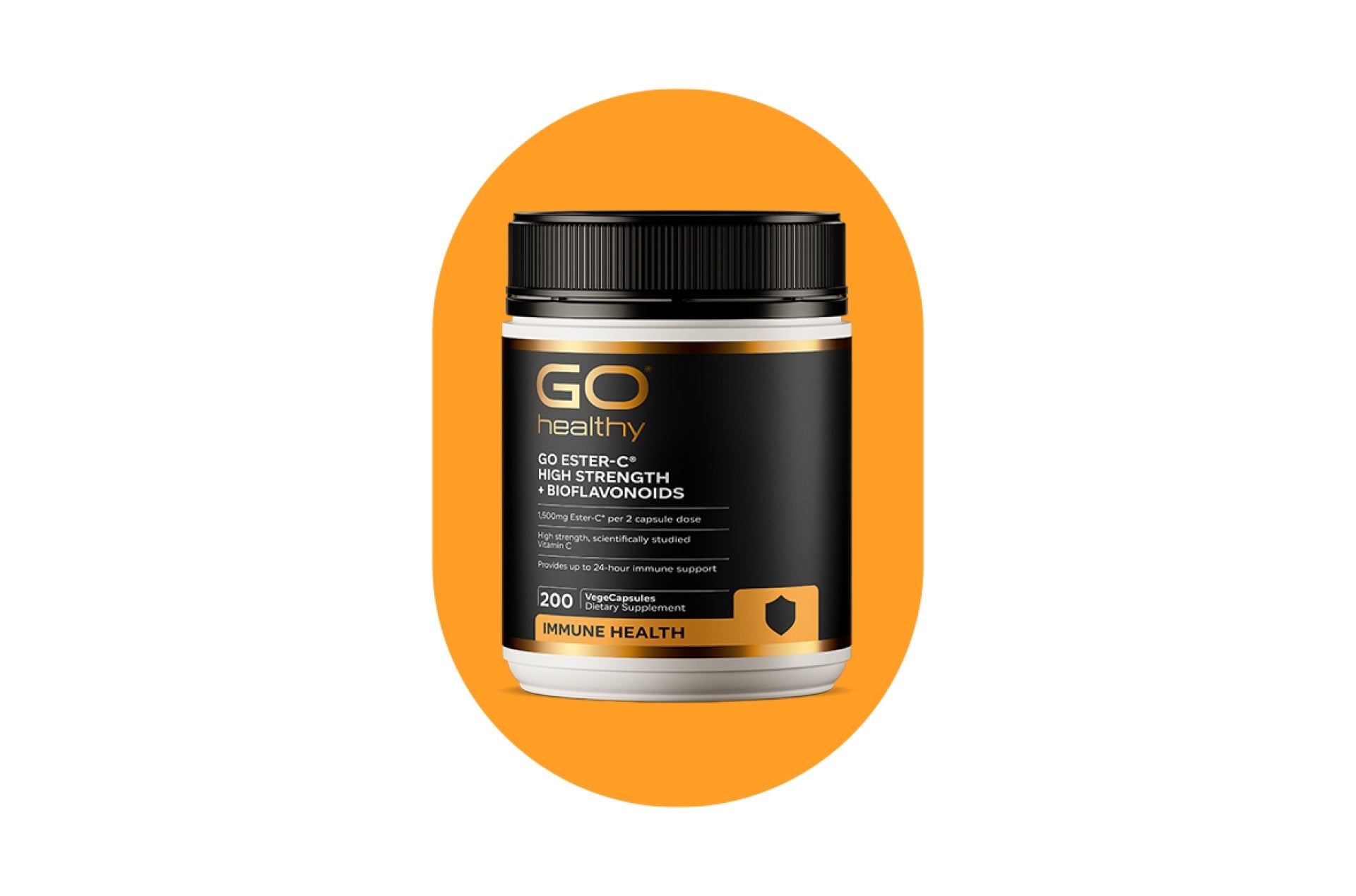 GO ESTER-C® HIGH STRENGTH + BIOFLAVONOIDS