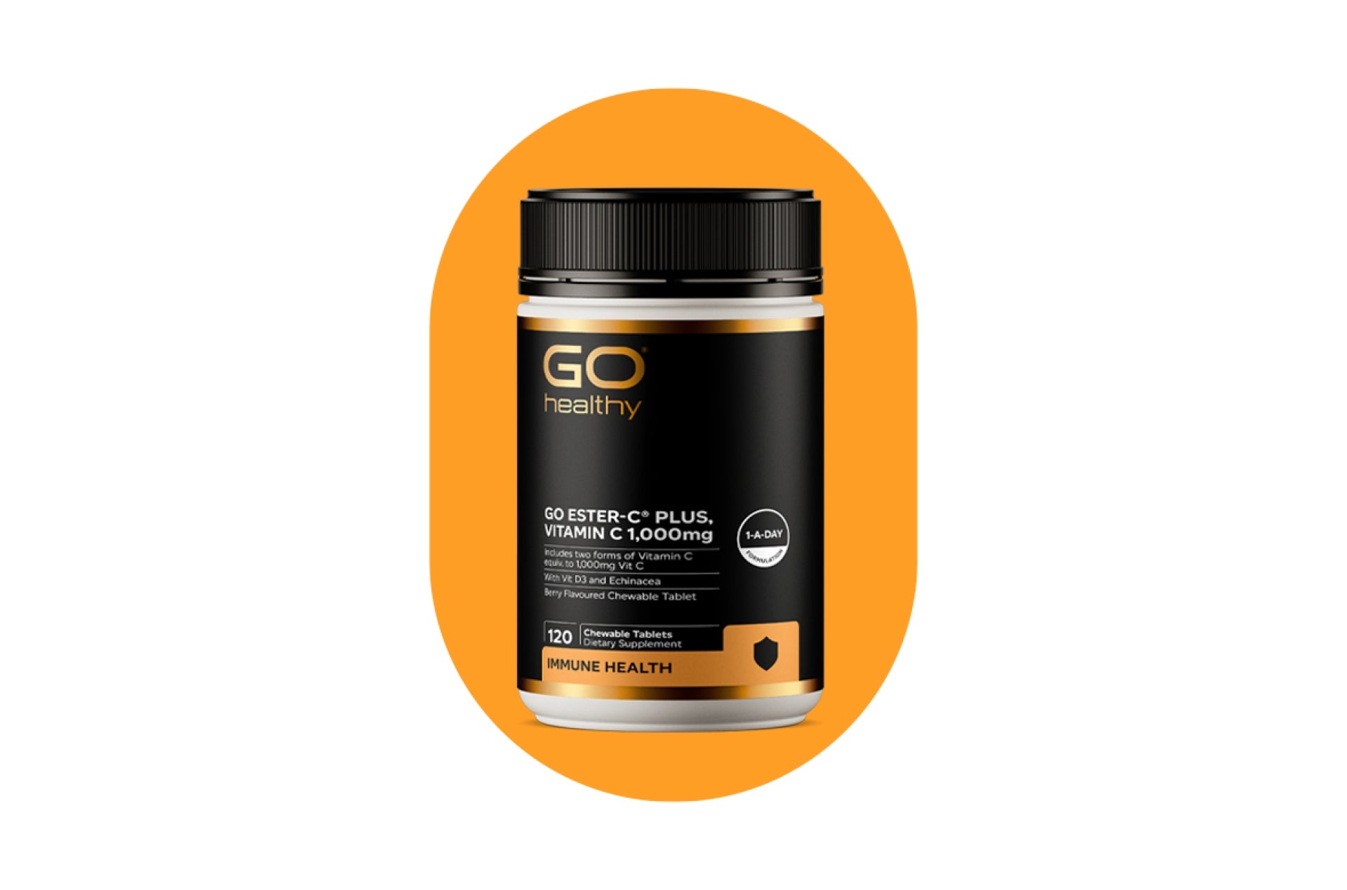 GO ESTER-C® PLUS, VITAMIN C 1,000mg